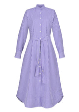 ETHEL - Hemdblusenkleid aus Baumwolle
