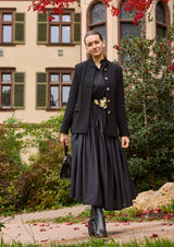 GRACE - Blazer aus Wollcrepe