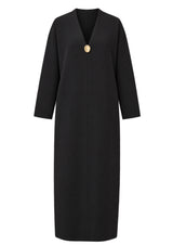 Kleid JULIETTE - Midikleid aus Wollcrêpe