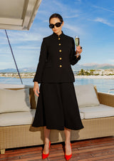 Blazer GRACE - Blazer aus Wollcrepe