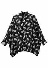 Bluse LIVIA - Bluse mit Pferdeprint