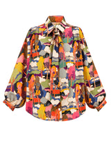 Bluse BEATRICE  - Bluse aus Seidencrêpe