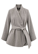 Jacke CLEO - Zeitlose Eleganz in reinem Kaschmir